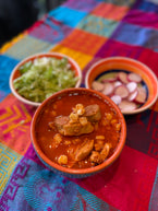 Pozole Rojo de Cerdo