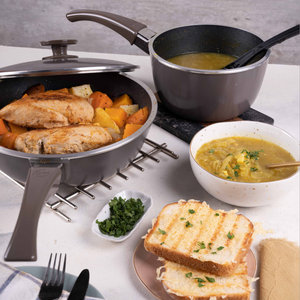 ¡Sartén 24cm + Cacerola 18cm TERRA CERAFORTE con 10% de descuento!